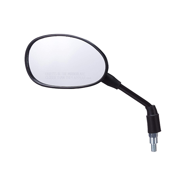 Uno Minda RV-5006L Shatterproof Glass Rear View Mirror-Left Hand For Hero Splendor Plus  